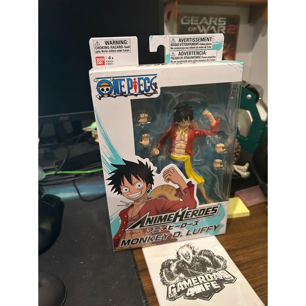 One Piece Anime Heroes Figure One Piece Monkey D. Luffy by Bandai Namco - Picture 3 of 3